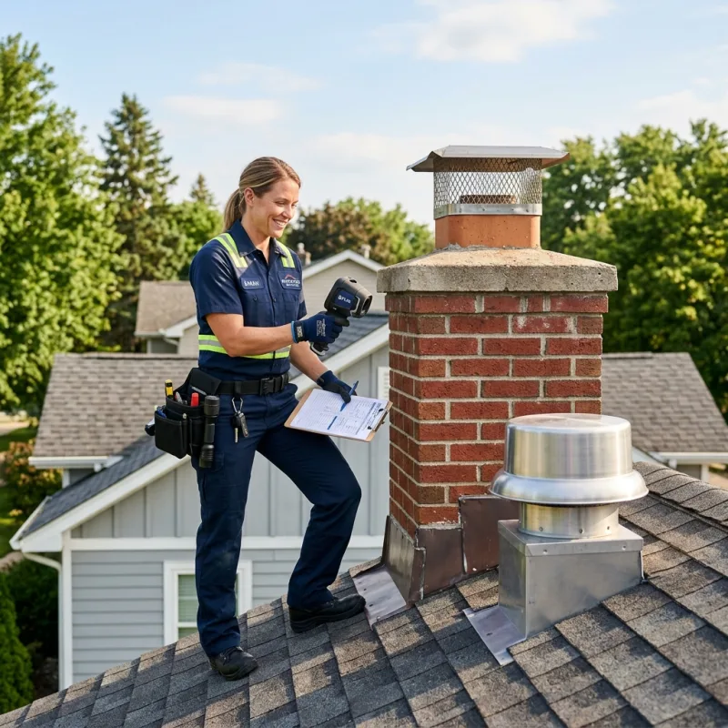 Technician removing a deceased bird from an indoor space in Launching Place